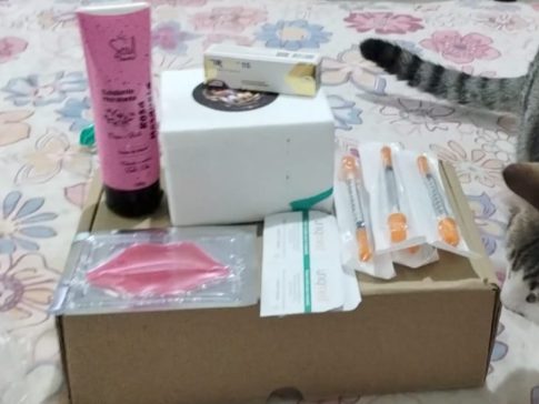 Pedido recebido por Marcia