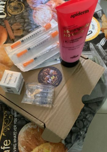 Pedido recebido por Luciene