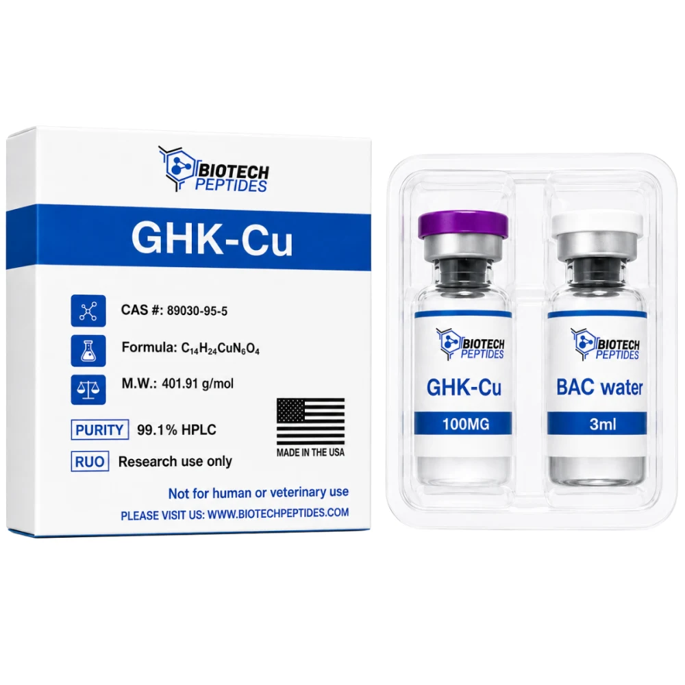 PEPTÍDEO GHK-CU 100MG - BIOTECH