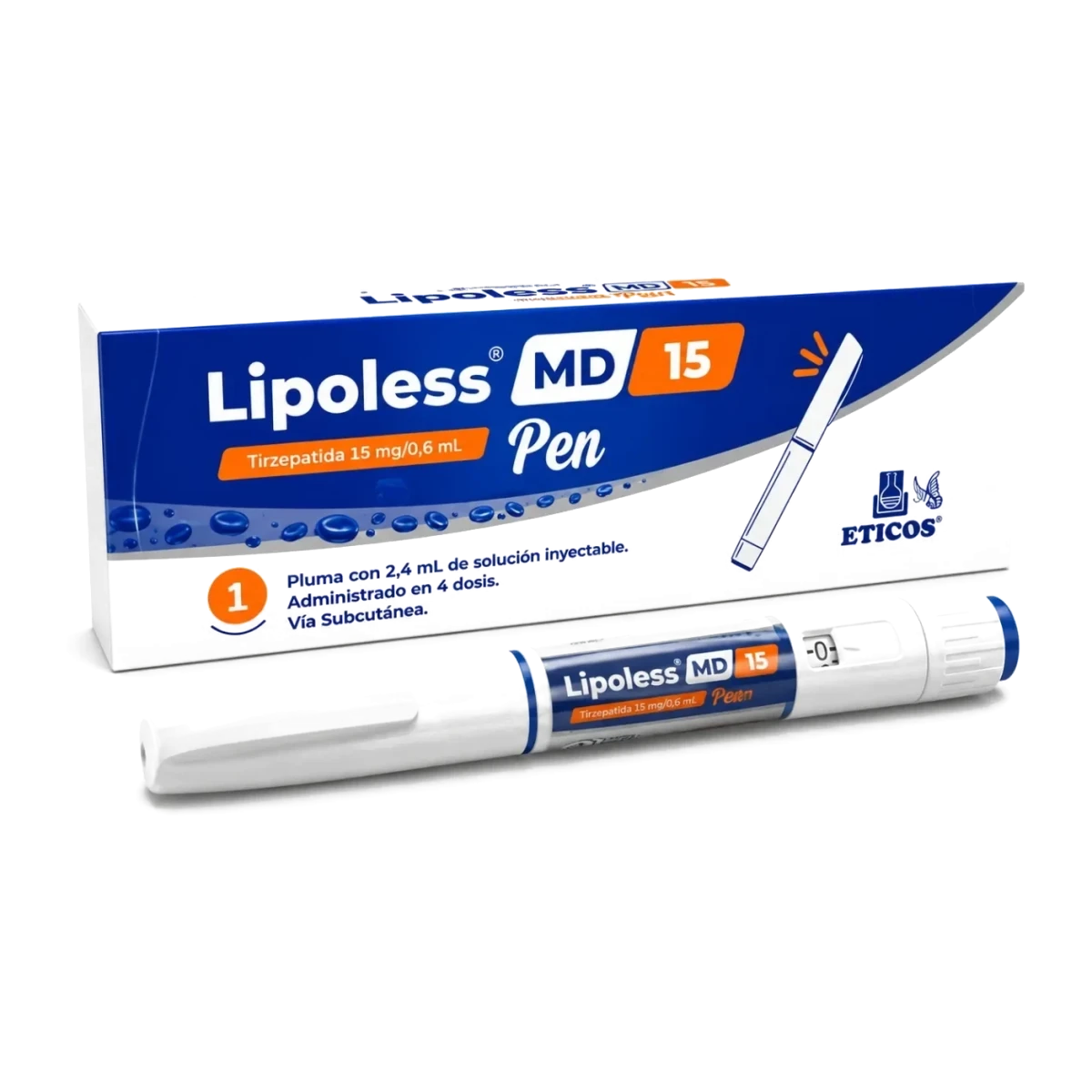 LIPOLESS MD PEN 15MG - CANETA
