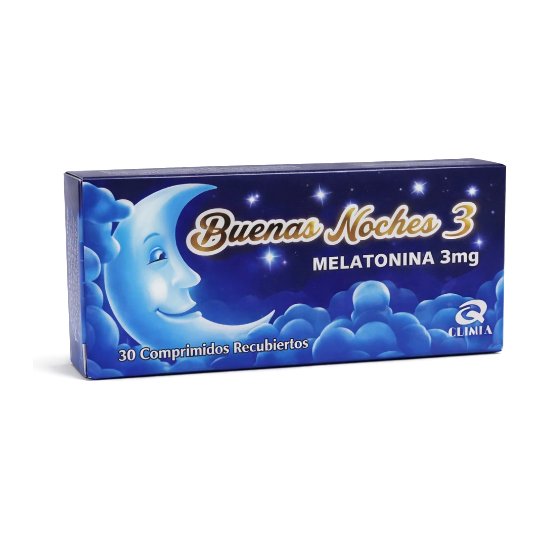 MELATONINA 3MG BUENAS NOCHES - QUIMFA