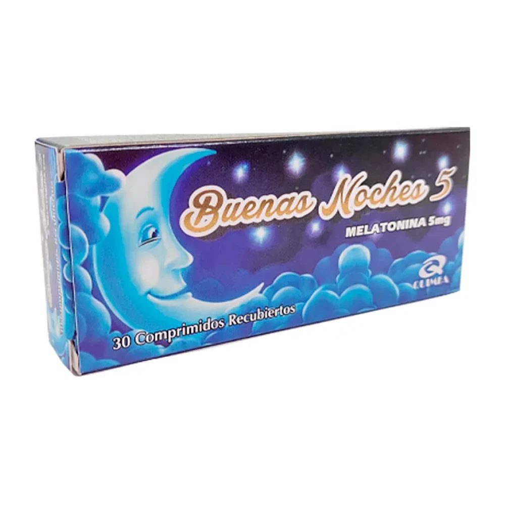 MELATONINA 5MG BUENAS NOCHES - QUIMFA