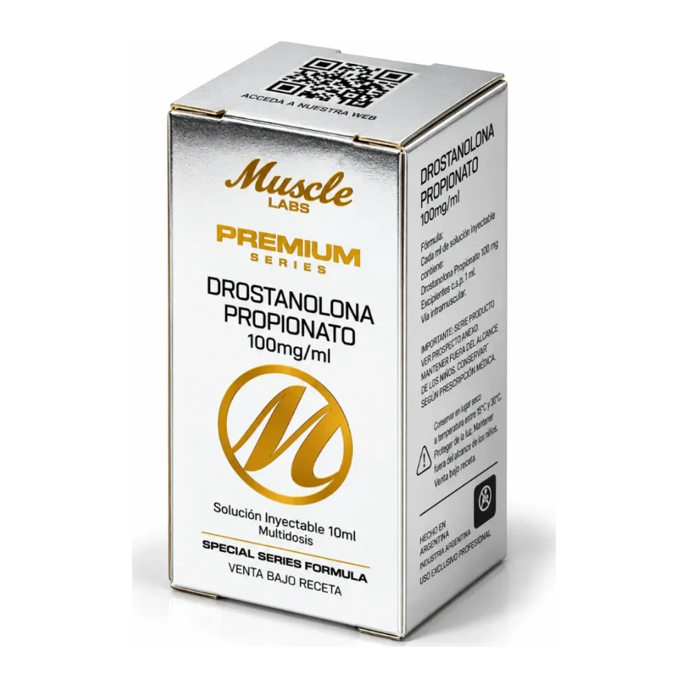 DROSTANOLONA PROPIONATO 100MG 10ML - MUSCLE LABS