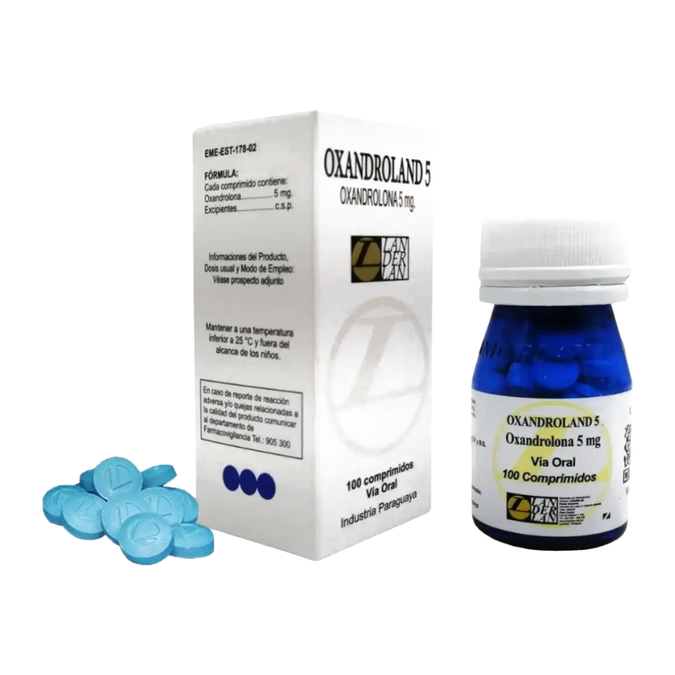 OXANDROLONA 5MG/100COMP - LANDER