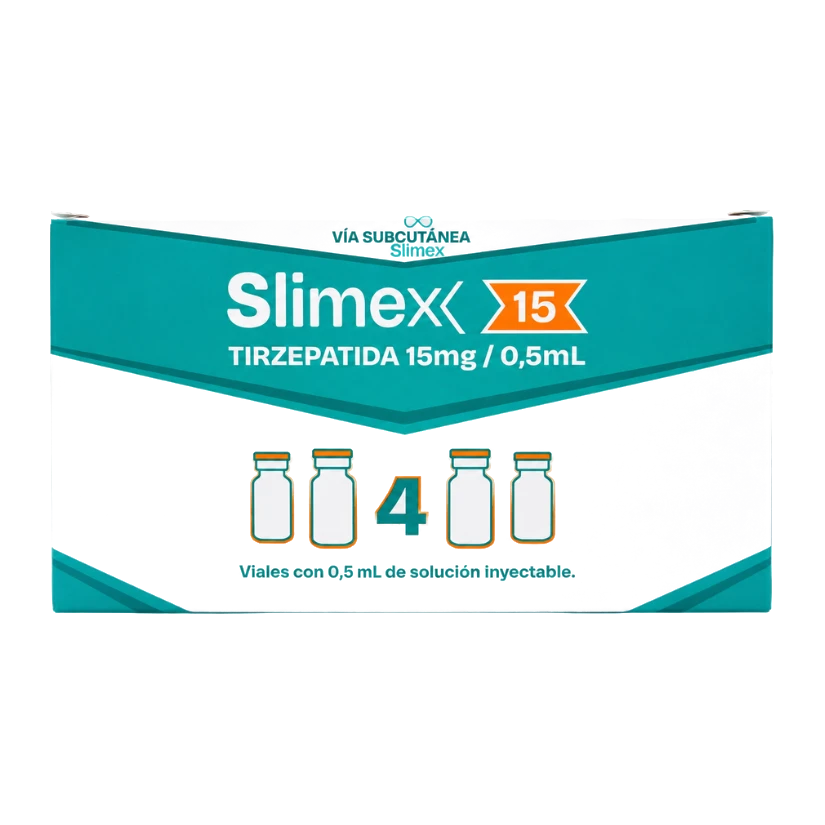SLIMEX 15MG - 4 AMPOLAS
