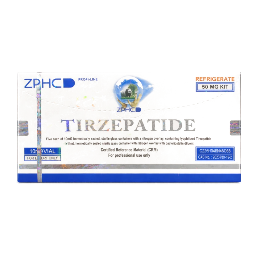 TIRZE ZPHC 50MG PÓ - 5 AMPOLAS