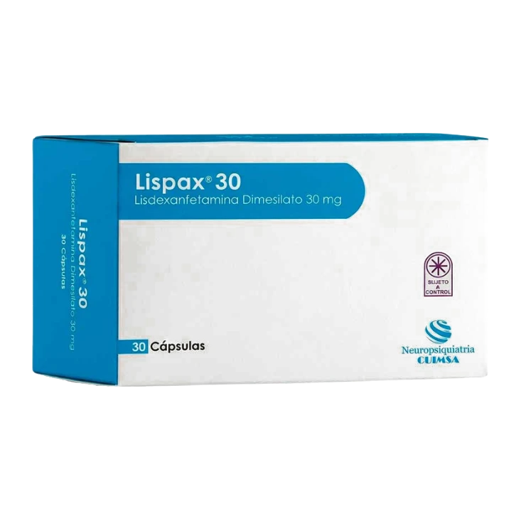 LIXPAX 30 (Venvanse) - QUIMFA